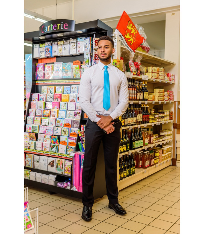 CHEMISE OXFORD MANCHES LONGUES