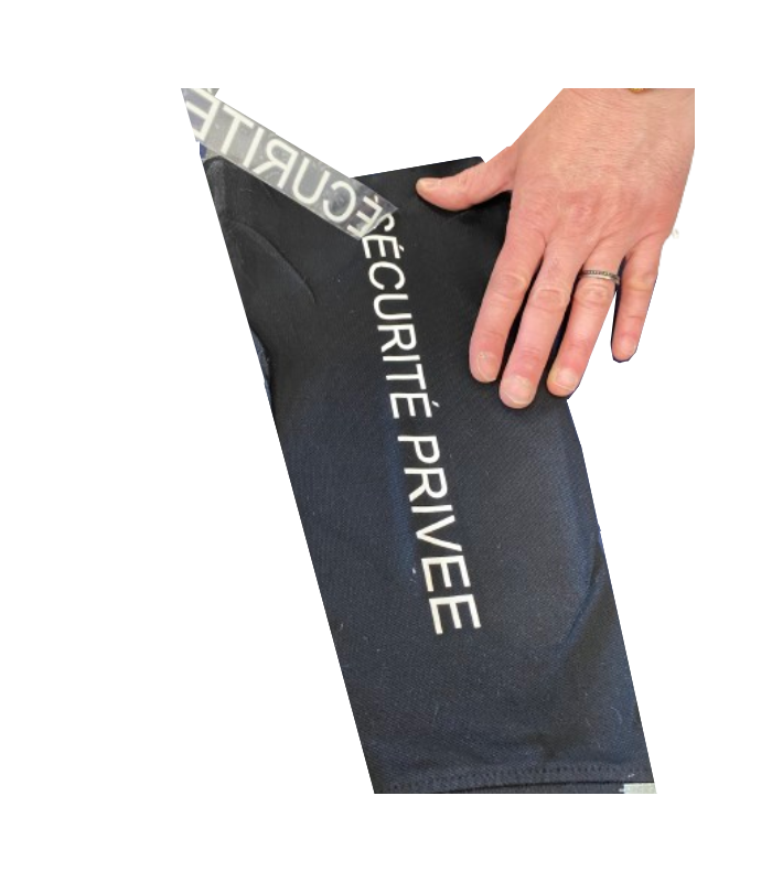 TRANSFERT SP BLANC RETROREFLECHISSANT ARIAL 76 - PAQUET DE 500 | VVS (décret 180723)